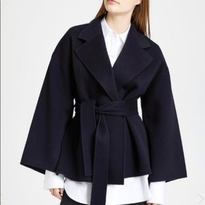 Theory wool cashmere robe jacket